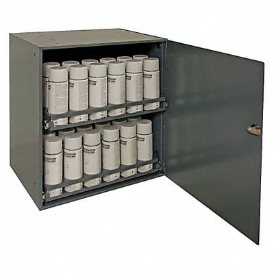 AerosolCabinet Steel Gray Assmbld 2Drwrs