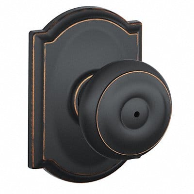 Knob Lockset Mechanical Privacy Grd. 2