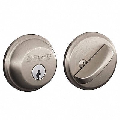 Deadbolt Satin Nickel Alike Keying