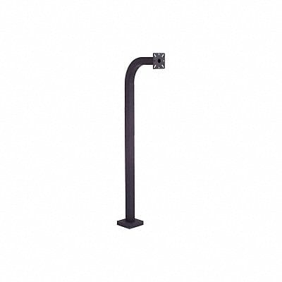 Gooseneck Pedestal 48 H Black 17 lb.