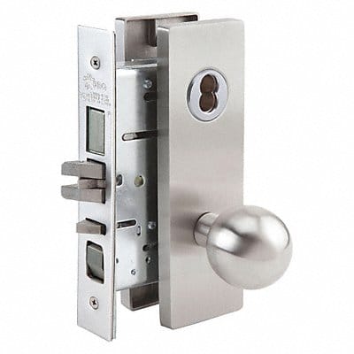 Knob Lockset Dormitory Mortise Grd. 1