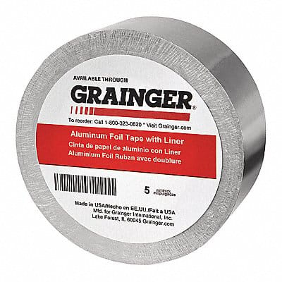 Foil Tape 2 in x 60 yd Aluminum PK24