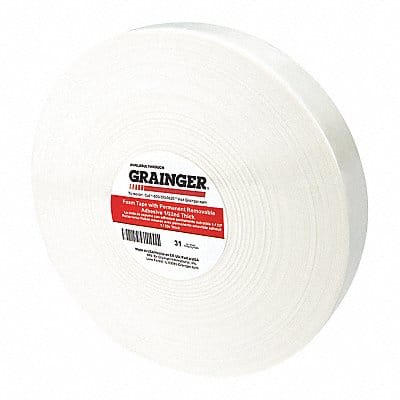 Foam Tape 11/16  x 11/16  White PK864