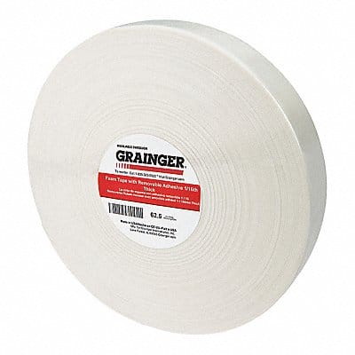 Foam Tape 15/16  x 15/16  White PK324