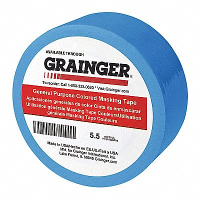 Masking Tape 2 W 60 yd L Blue PK24