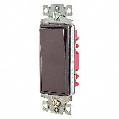 Switch Brown 20A 1-Pole Switch 1 to 2 HP