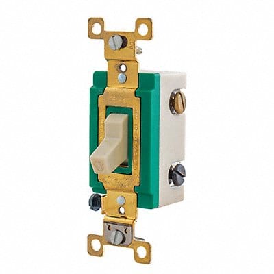 Wall Switch Ivory 30A 3-Way Switch 2 HP