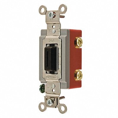 Wall Switch Black 20A 1-Pole Switch