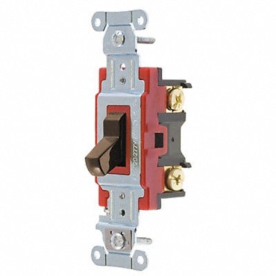 Wall Switch Brown 20A 3-Way Switch