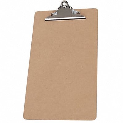 Clipboard Legal Size Hardboard Brown