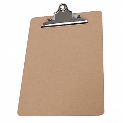 Clipboard Letter Size Hardboard Brown