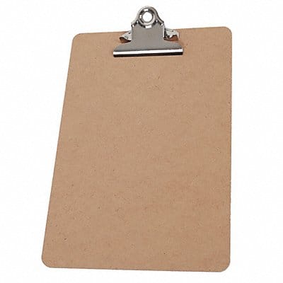 Clipboard Letter  Size Hardboard Brown