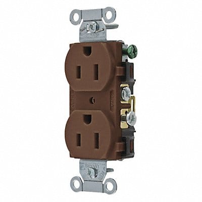 Receptacle 15A Nylon 0.5 HP 3 Wires