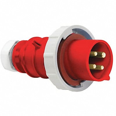 Pin and Sleeve Plug 20 A Red 3Pl