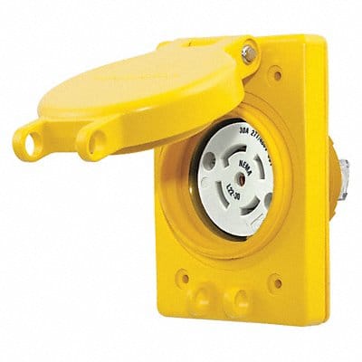 Watertight Locking Receptacle 277/480VAC