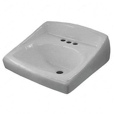 Sloan Sink DShape 16-3/4inx16-3/4inx7in