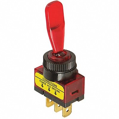 Toggle Switch SPST 1/4 Male Terminal