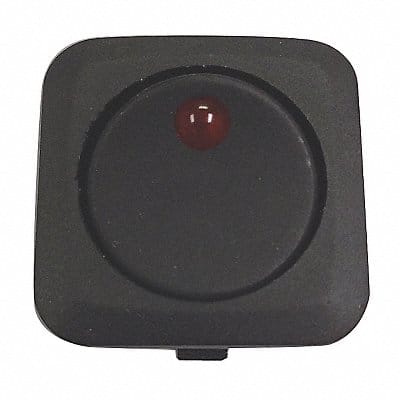 Rocker Switch SPST Panel Mount Black