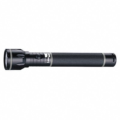 Handheld Flashlight Aluminum Black 250lm