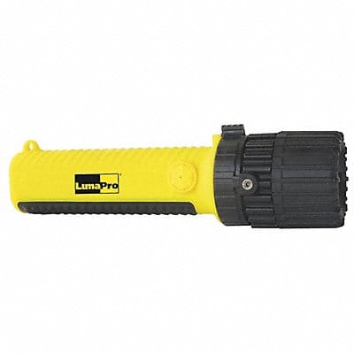 Handheld Flashlight Plastic Yellow 157lm