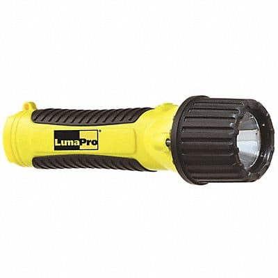 Handheld Flashlight Plastic Yellow 120lm