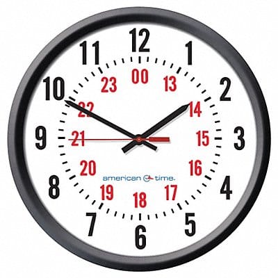 Wall Clock Analog Electric