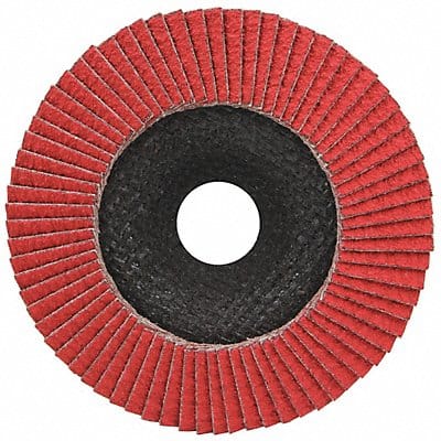 Mounted Flap Wheel 60 Grit 4 1/2in W PK5