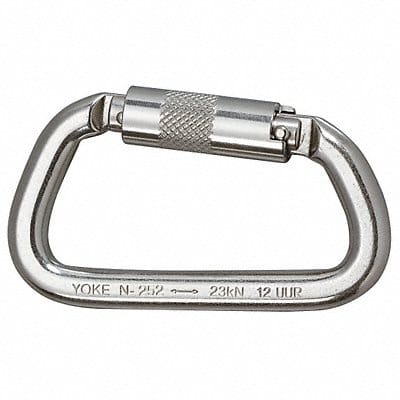 Carabiner Offset-D Silver