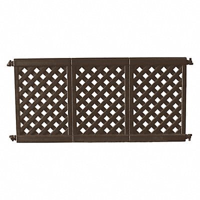 Fence Panel Brown 38-1/2 in x 84 in