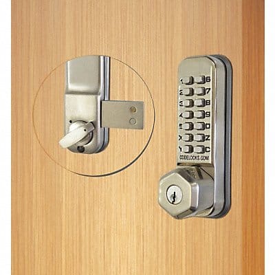 Mechanical Lockset Stainless Steel Knob