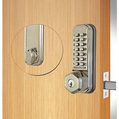 Mechanical Lockset Stainless Steel Knob