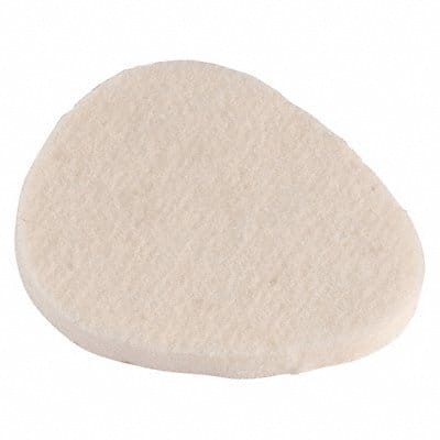 Adhesive Felt Pad Whte 10-13/64 W PK100