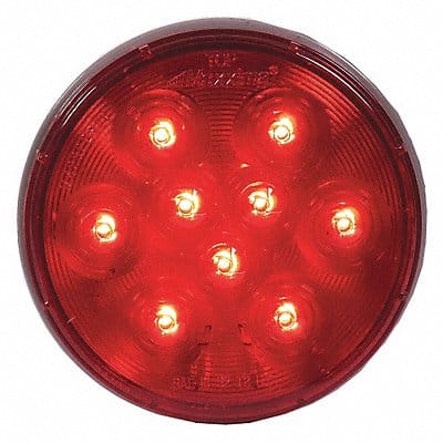 Stop/Turn/Tail Light Round Red  L