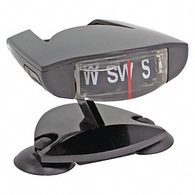 Suction Cup Compass L 2 Black