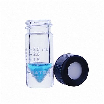 Vial with Cap 3 mL 20 mm Dia PK12