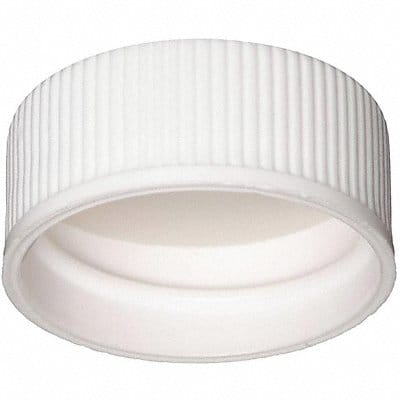 Cap 22 mm Dia White PK100