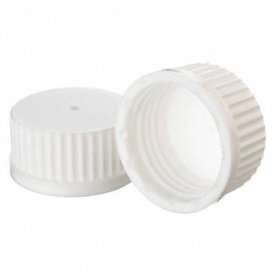 Cap 45 mm Dia White PK12