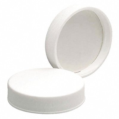 Cap 45 mm Dia White PK72