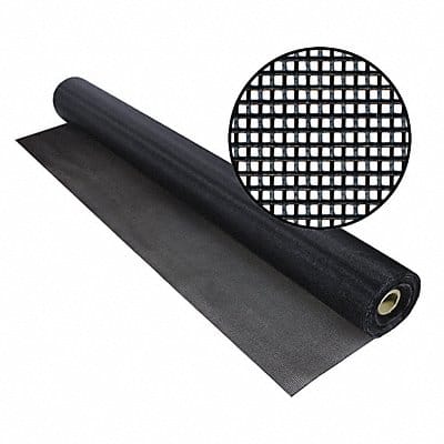 Door and Window Screen 36 x50 ft Black