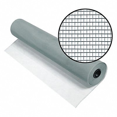 Door and Window Screen 30 x100 ft Gray