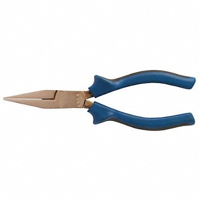 Flat Nose Plier 6-1/4 L Serrated