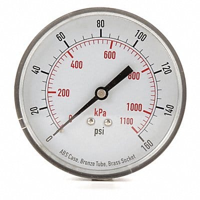 D1349 Pressure Gauge Test 3-1/2 In