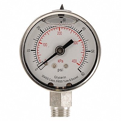 D1357 Pressure Gauge Test 2 In