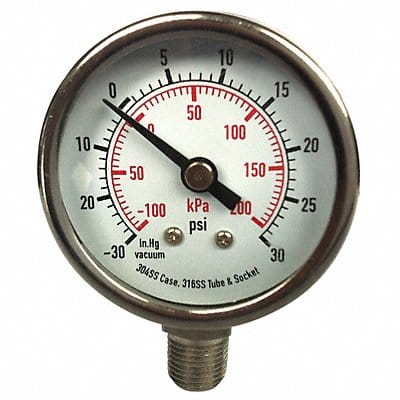 D1357 Pressure Gauge Test 2 In