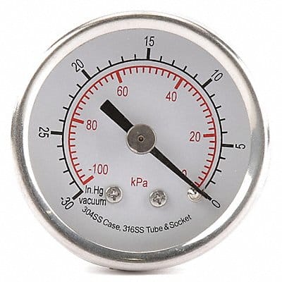 D1354 Pressure Gauge Test 1-1/2 In