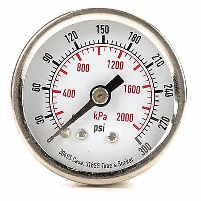 D1354 Pressure Gauge Test 1-1/2 In