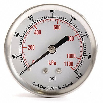 D1363 Pressure Gauge Test 2-1/2 In