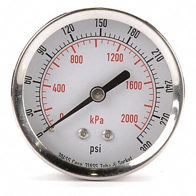 D1363 Pressure Gauge Test 2-1/2 In