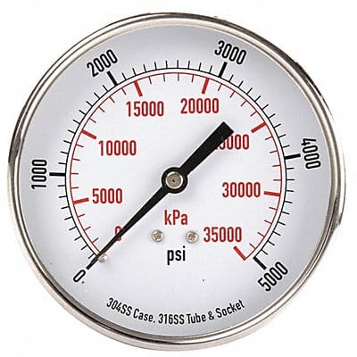 D1367 Pressure Gauge Test 3-1/2 In