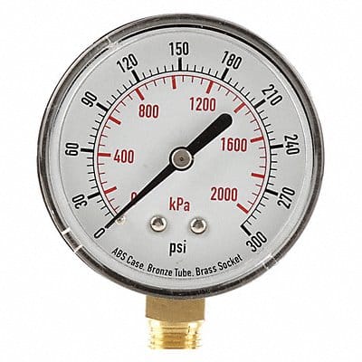 D1343 Pressure Gauge Test 2-1/2 In